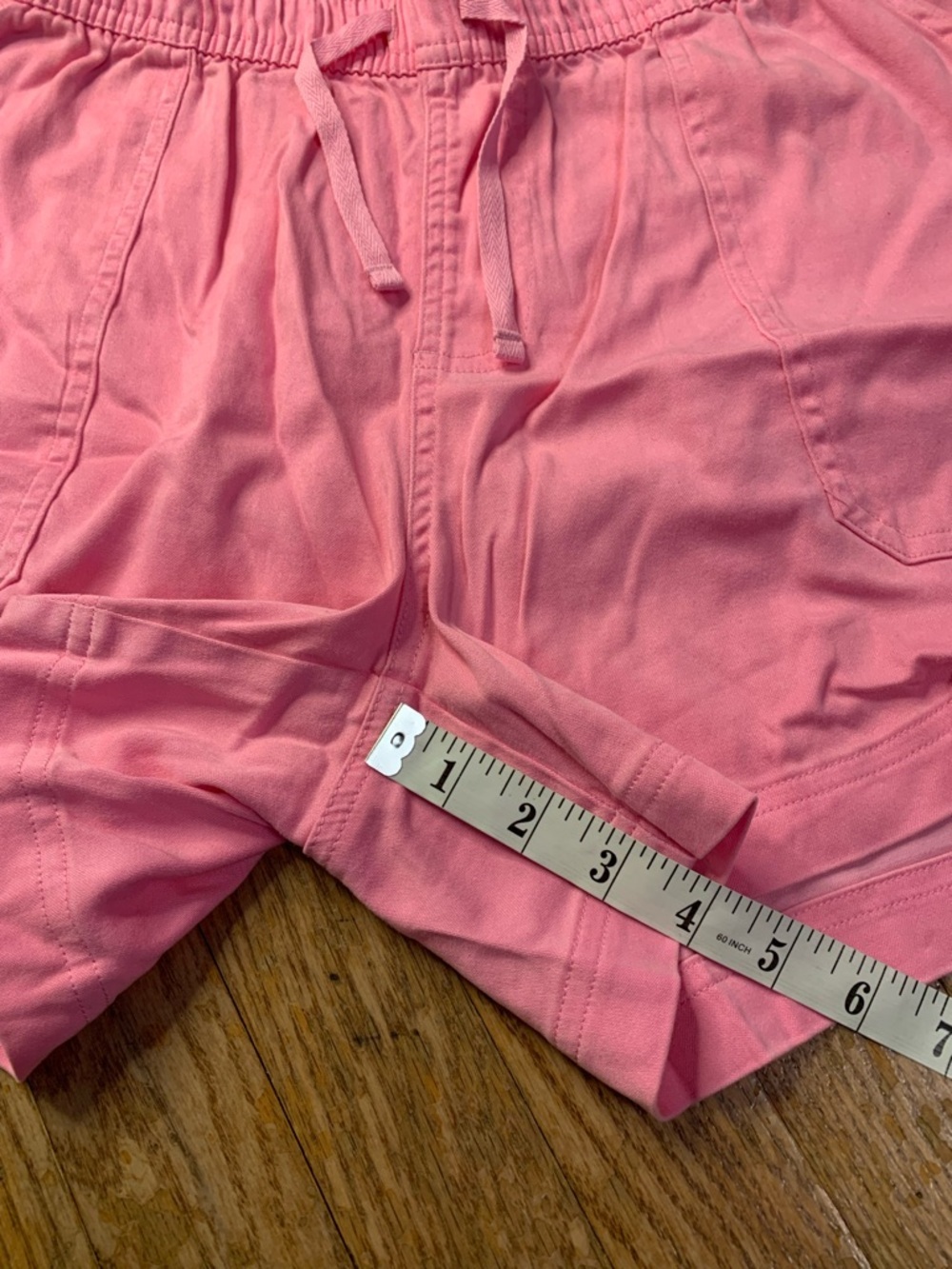 Buffalo David Bitton Pink Tencel Blend Pull-On Shorts - Size Medium - Picture 7 of 7